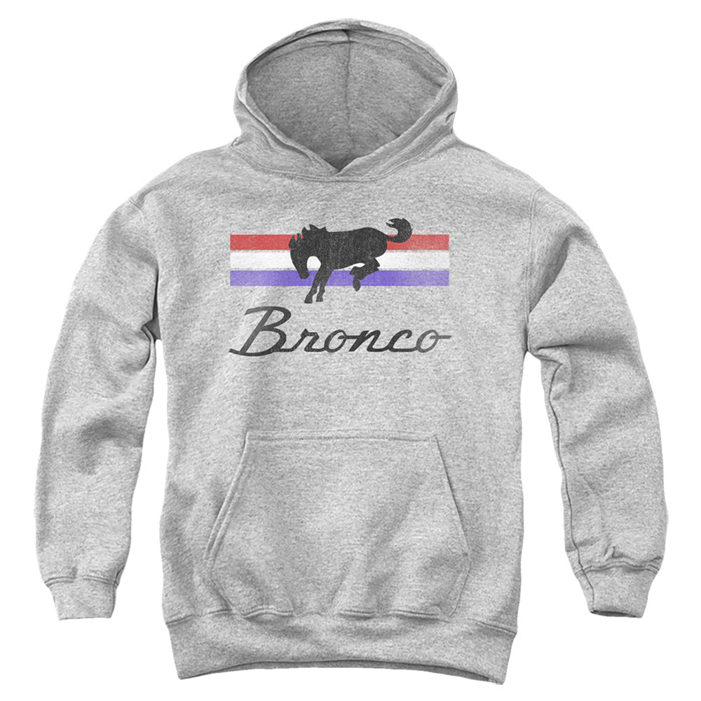 Ford Bronco Stripes Youth Hoodie