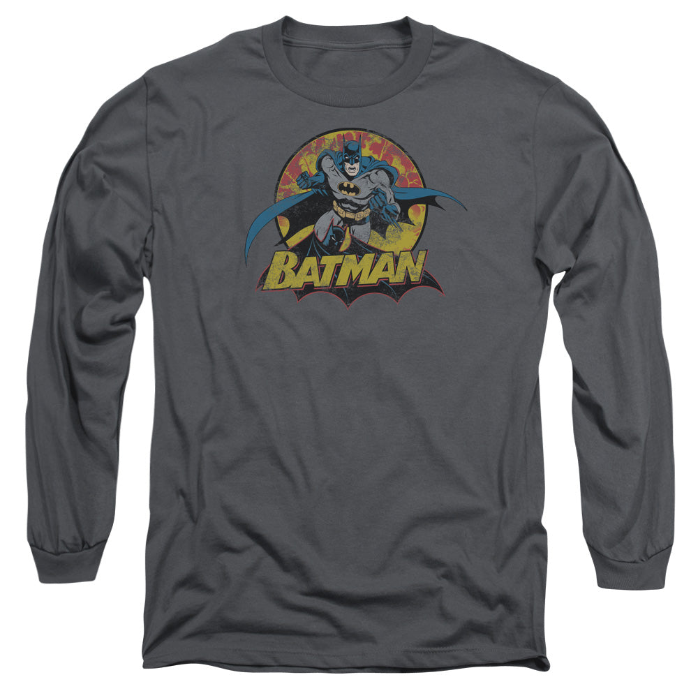 Justice League Batman Rough Distress Long Sleeve T-Shirt