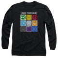 DC Comics Choose Your Color Long Sleeve T-Shirt