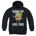 Spongebob Squarepants Woke Up Like This Meme Youth Hoodie