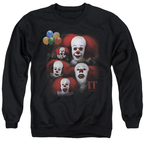 It Many Faces Of Pennywise Crewneck Sweatshirt