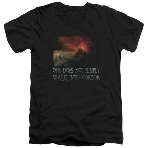 Lord of the Rings Walk In Mordor V-Neck T-Shirt