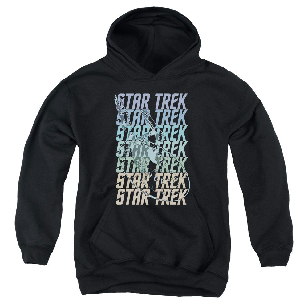 Star Trek Multi Logo Enterprise Youth Hoodie