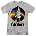NASA Rainbow Shuttle Athletic Heather T-Shirt