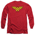 DC Comics Wonder Woman Logo Long Sleeve T-Shirt