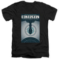 Star Trek Contagion Black V-Neck T-Shirt