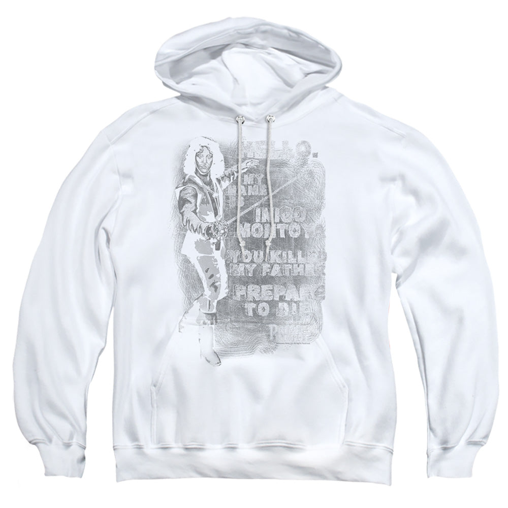 The Princess Bride Hello Again White Pullover Hoodie