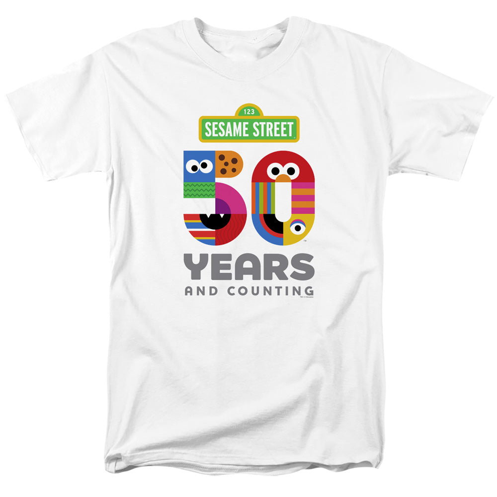 Sesame Street 50 Years Logo T-Shirt