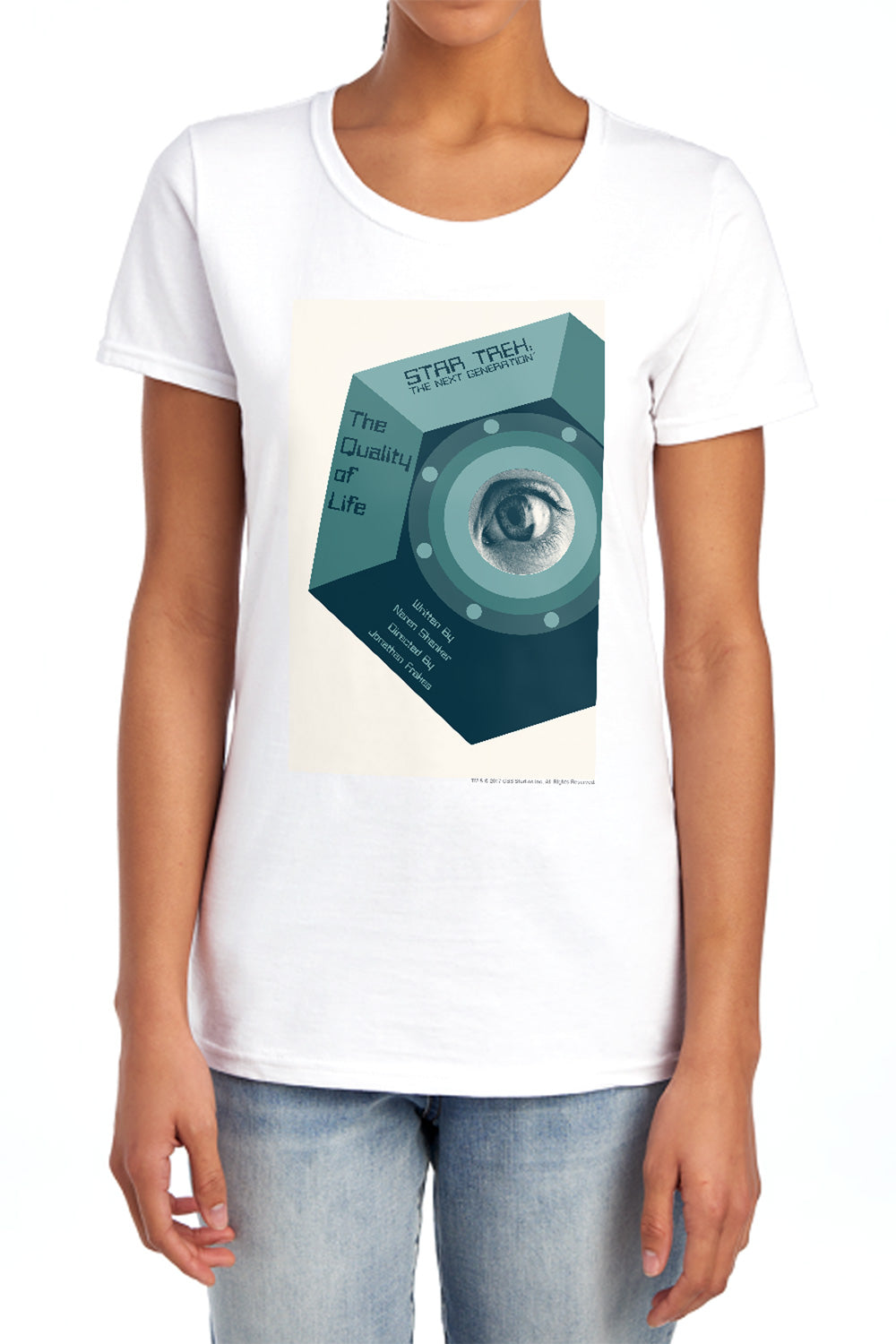 Star Trek The Quality of Life Womens T-Shirt