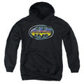 Batman Hot Rod Shield Youth Hoodie