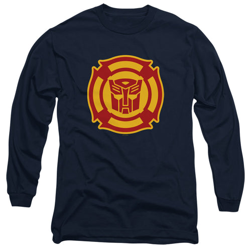 Transformers Rescue Bots Logo Long Sleeve T-Shirt
