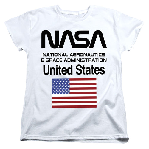 NASA Administration Wordmark Womens T-Shirt