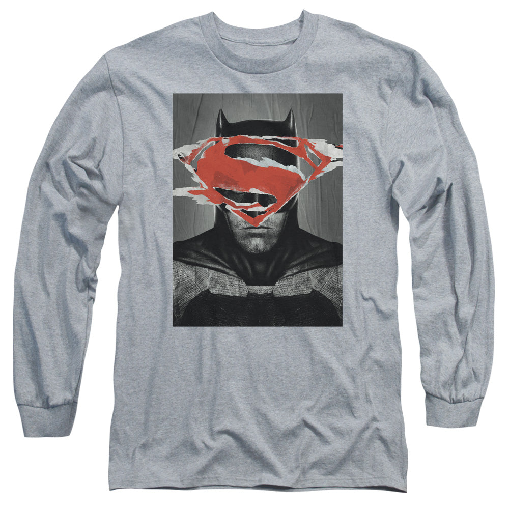Batman v Superman Batman Poster Long Sleeve T-Shirt