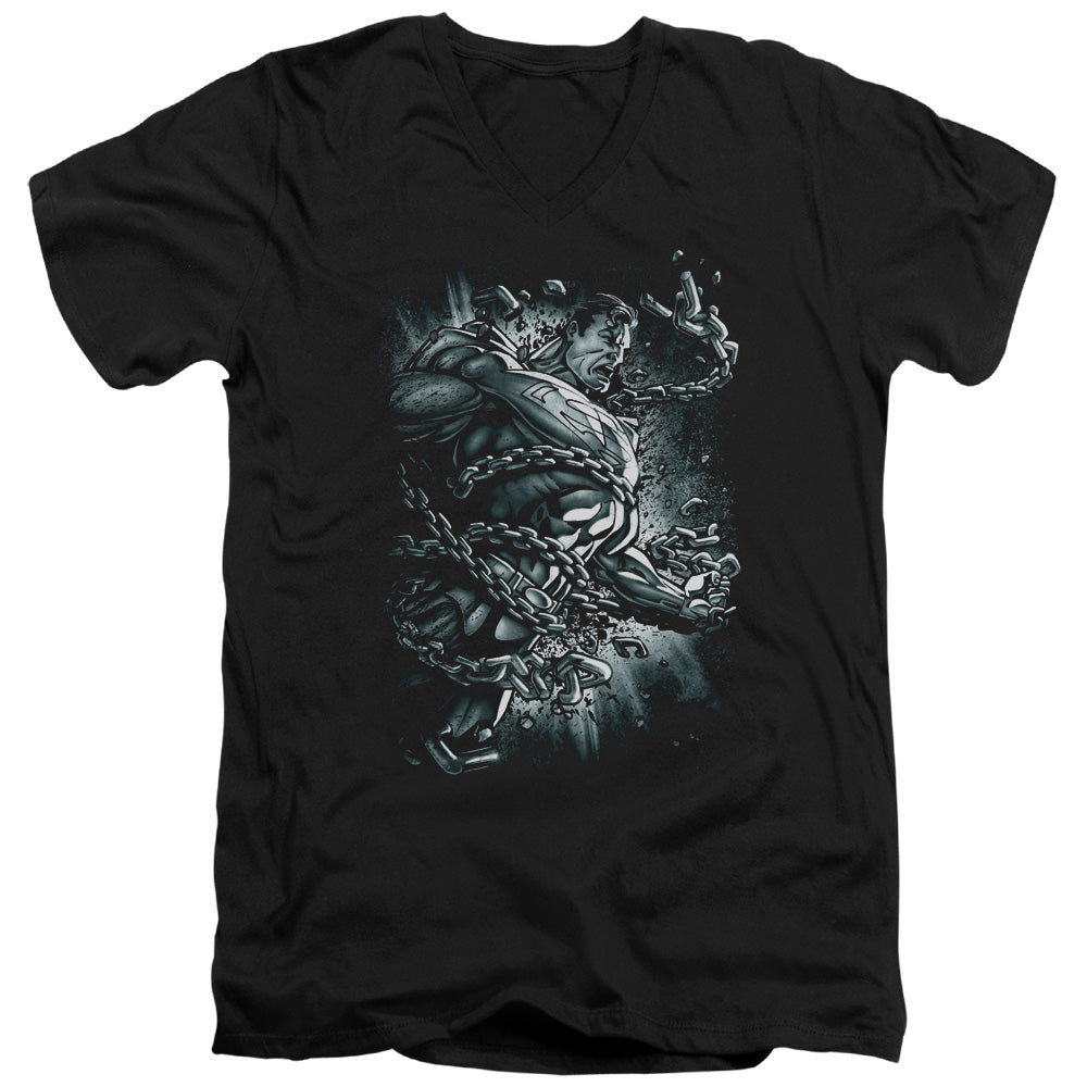 Superman Break Free V-Neck T-Shirt
