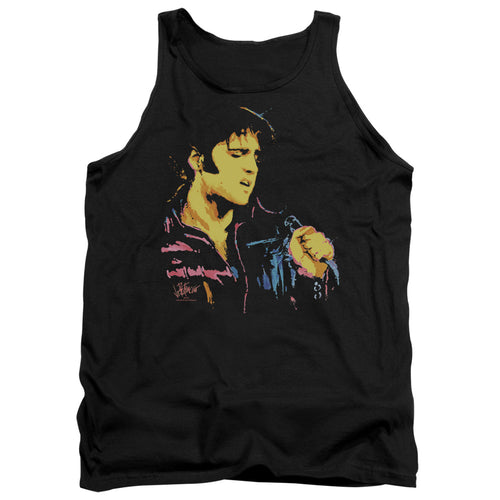 Elvis Presley Neon Elvis Tank Top