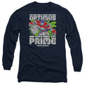 Transformers Optimus Prime in Ruins Long Sleeve T-Shirt
