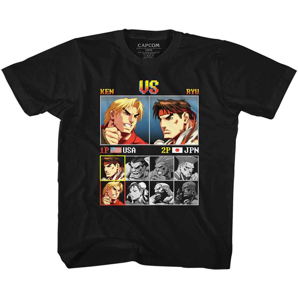 Street Fighter Ken vs Ryu Youth/Toddler T-Shirt