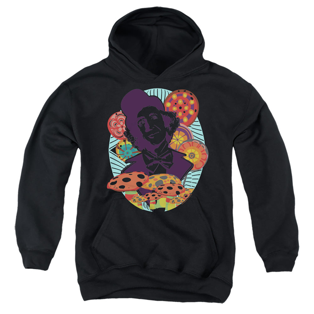 Willy Wonka & the Chocolate Factory Psychedelic Willy Youth Hoodie