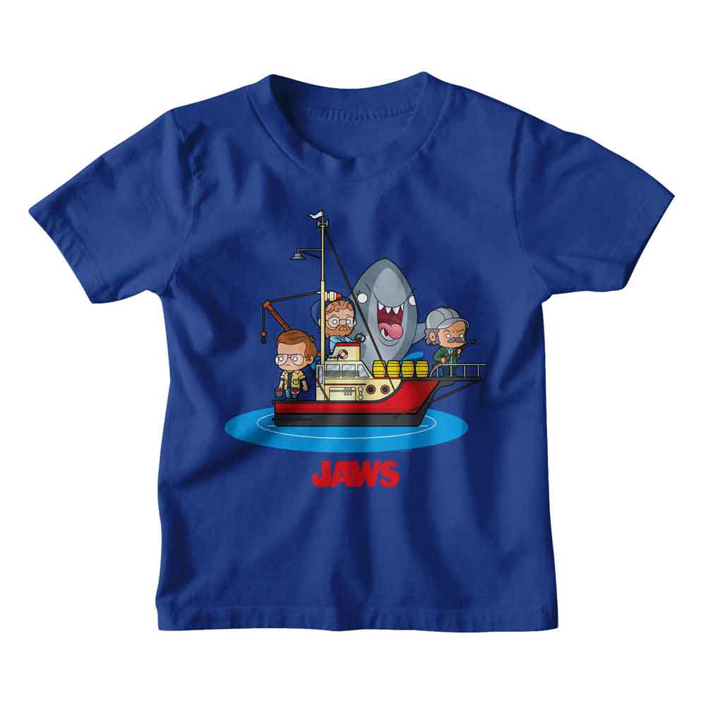 Jaws Kawaii Jaws Boat Youth/Toddler T-Shirt