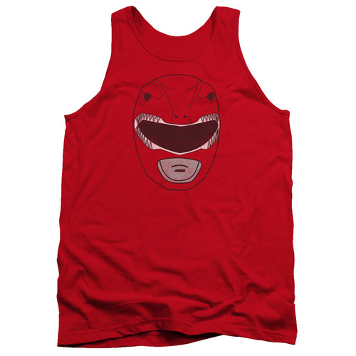 Mighty Morphin Power Rangers Red Ranger Mask Tank Top
