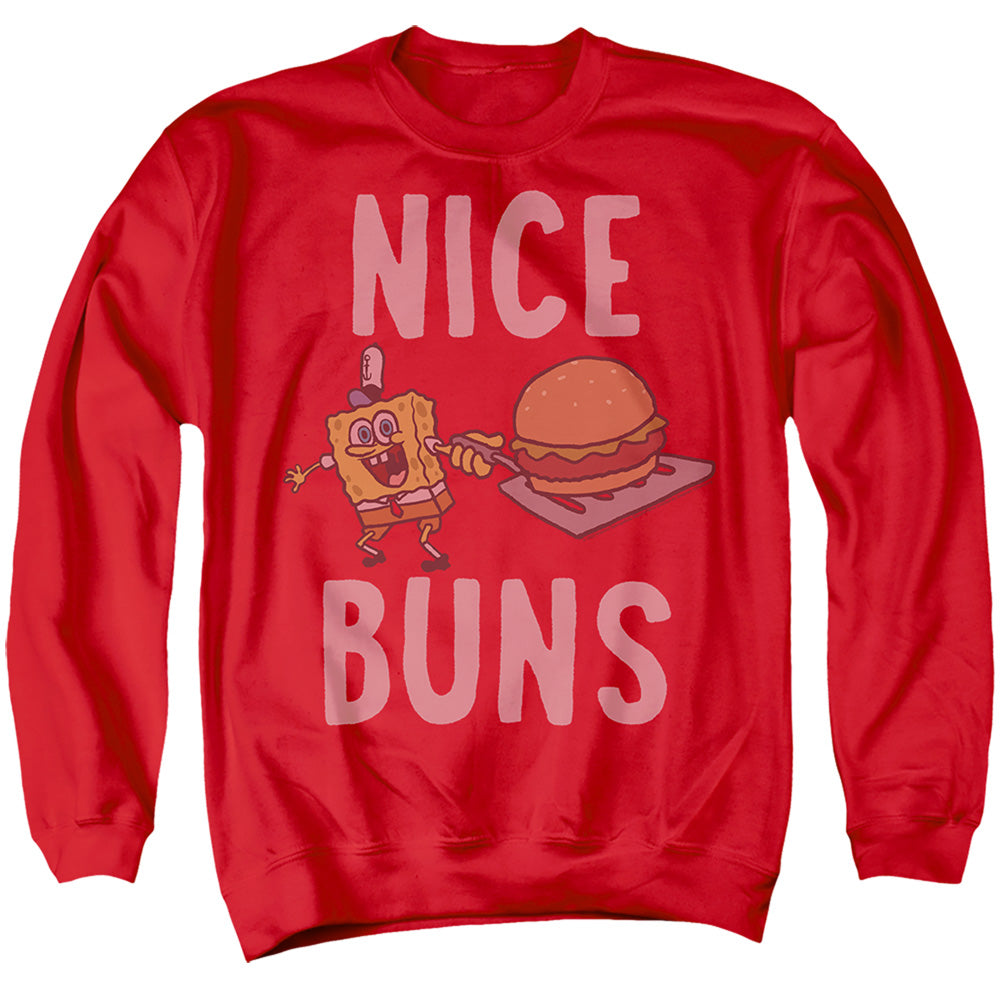 Spongebob Squarepants Nice Buns Crewneck Sweatshirt