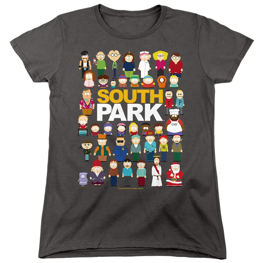 South Park Full Cast Womens T-Shirt