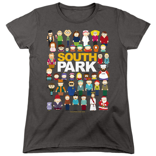 South Park Full Cast Womens T-Shirt
