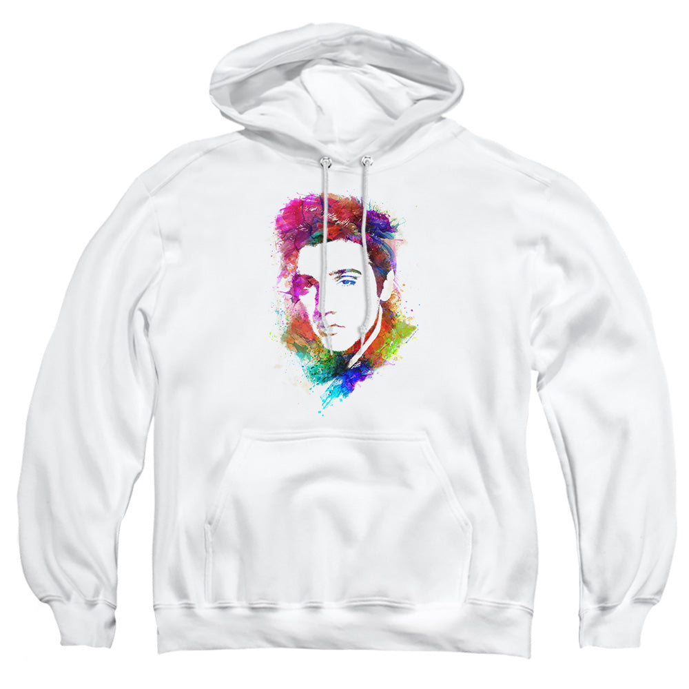 Elvis Presley Watercolor King Pullover Hoodie