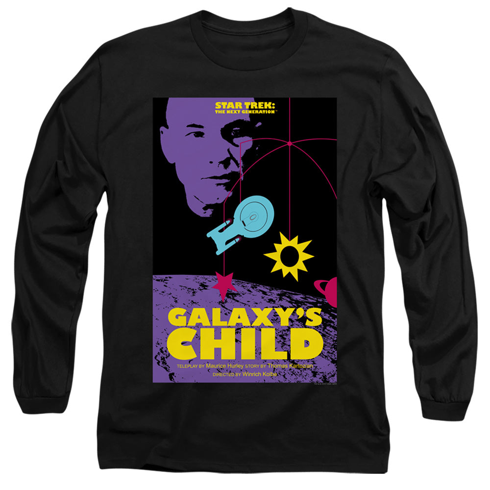Star Trek Galaxy's Child Black Long Sleeve T-Shirt