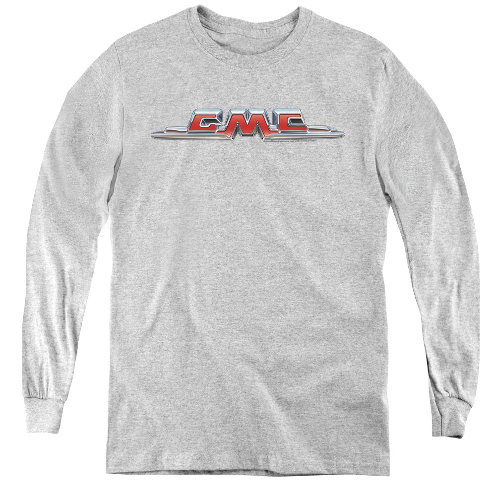 GMC Chrome Logo Youth Long Sleeve T-Shirt