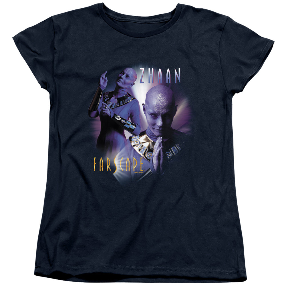 Farscape Zhaan Womens T-Shirt