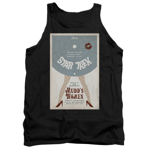 Star Trek Mudd's Women Black Tank Top