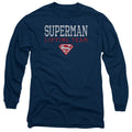 Superman Lifting Team Long Sleeve T-Shirt