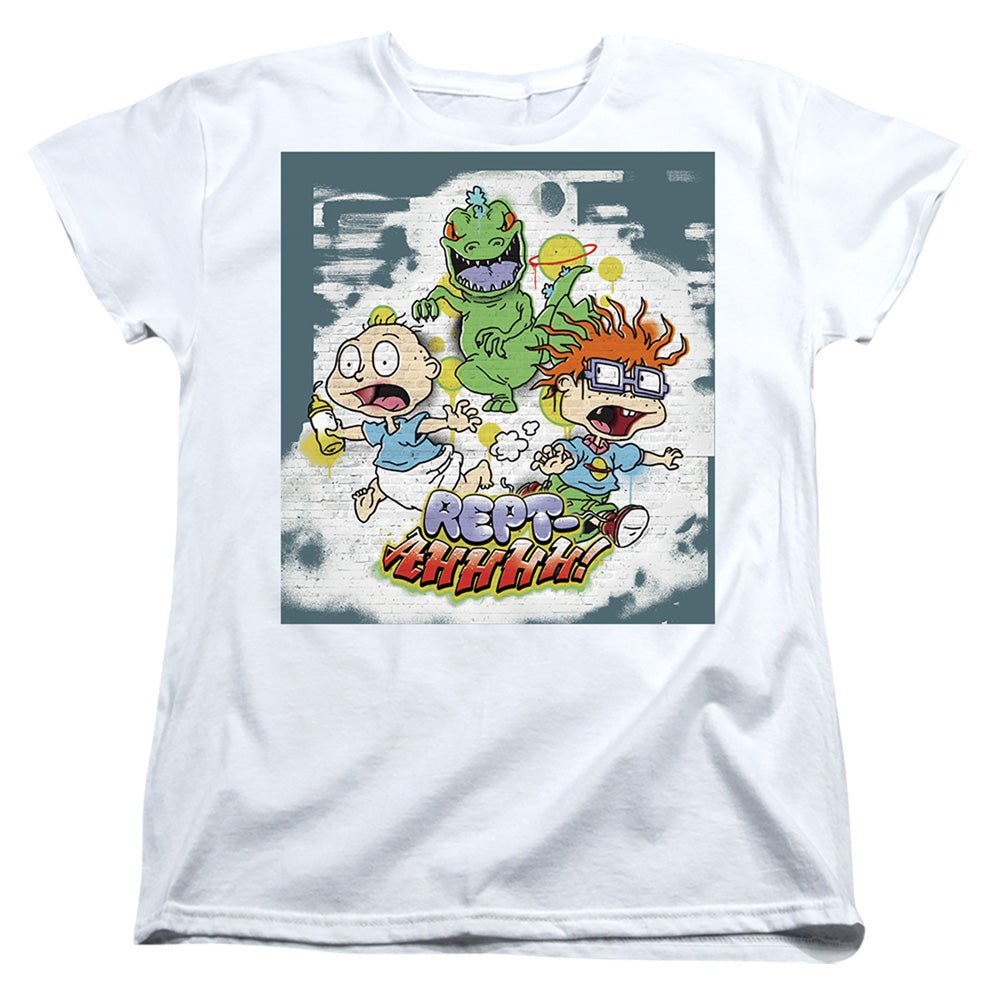Rugrats Tommy and Chuckie Rept-ahhhhh! Womens T-Shirt