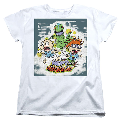 Rugrats Tommy and Chuckie Rept-ahhhhh! Womens T-Shirt