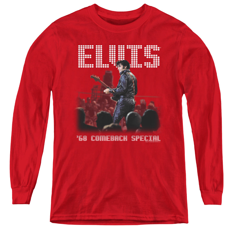 Elvis Presley Return Of The King Youth Long Sleeve T-Shirt