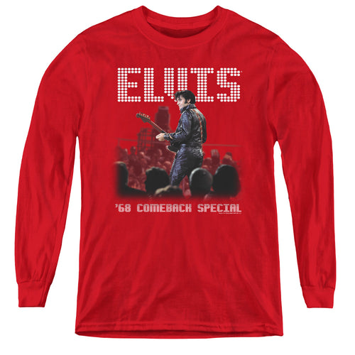 Elvis Presley Return Of The King Youth Long Sleeve T-Shirt