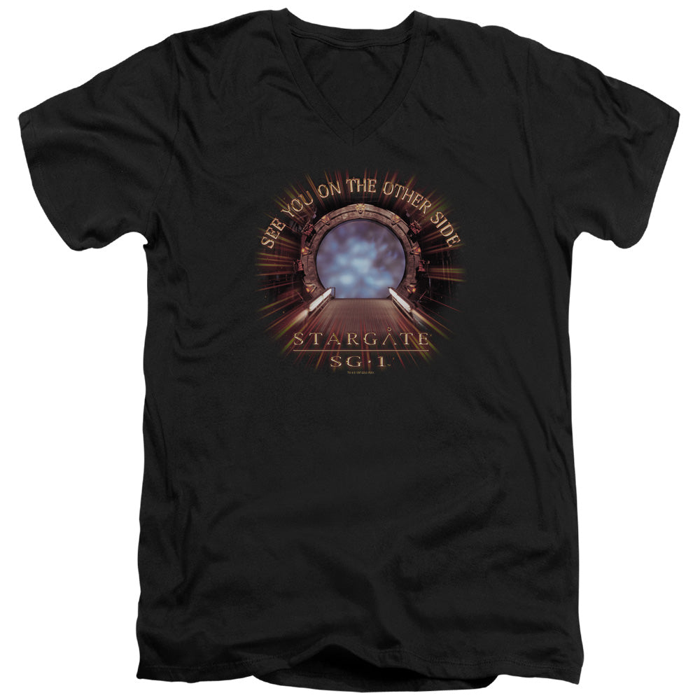 Stargate SG-1 See You on the Other Side V-Neck T-Shirt