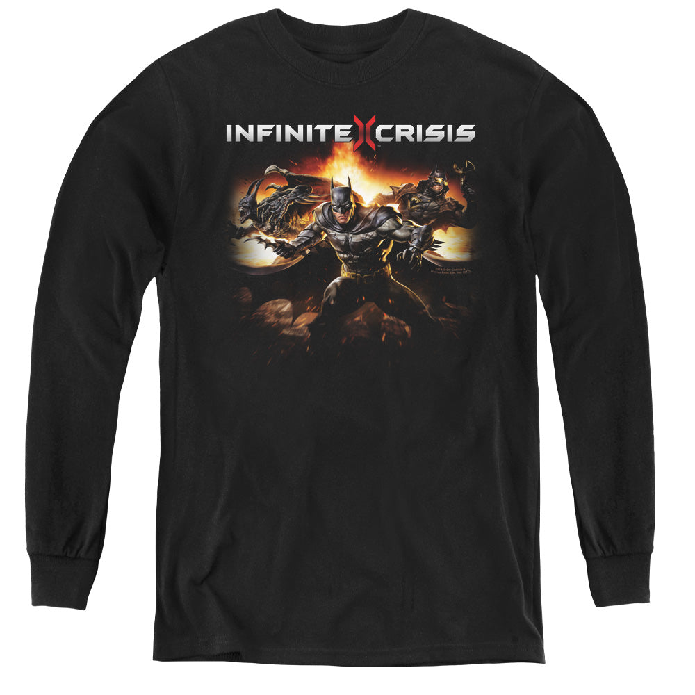 Infinite Crisis Batmen Youth Long Sleeve T-Shirt