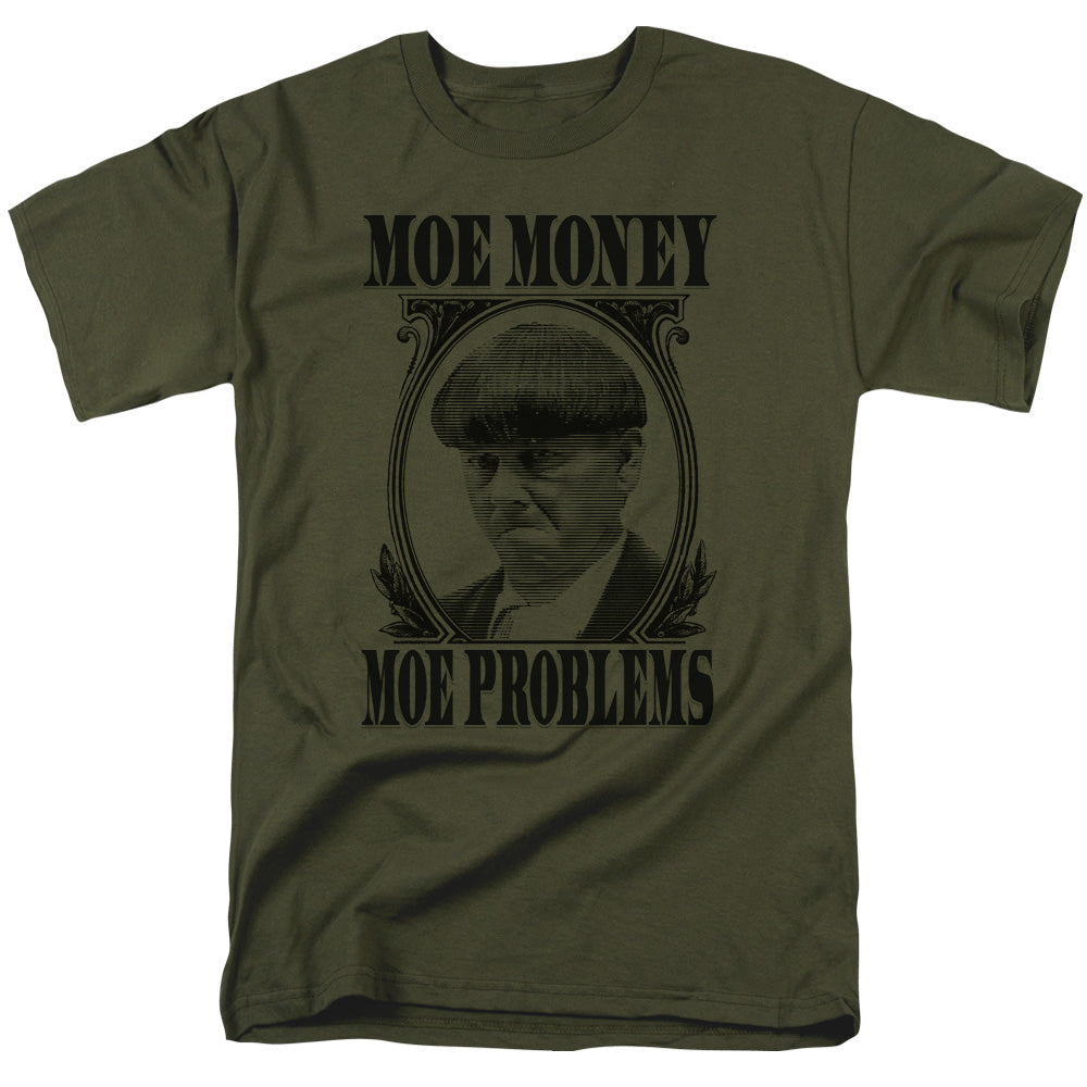 The Three Stooges Moe Money Moe Problems T-Shirt