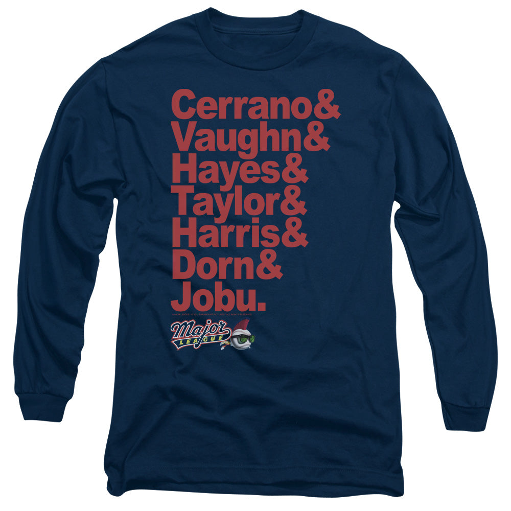 Major League Team Roster Long Sleeve T-Shirt