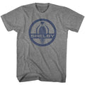 Cobra Snake Logo Carroll Shelby t-shirt in graphite heather