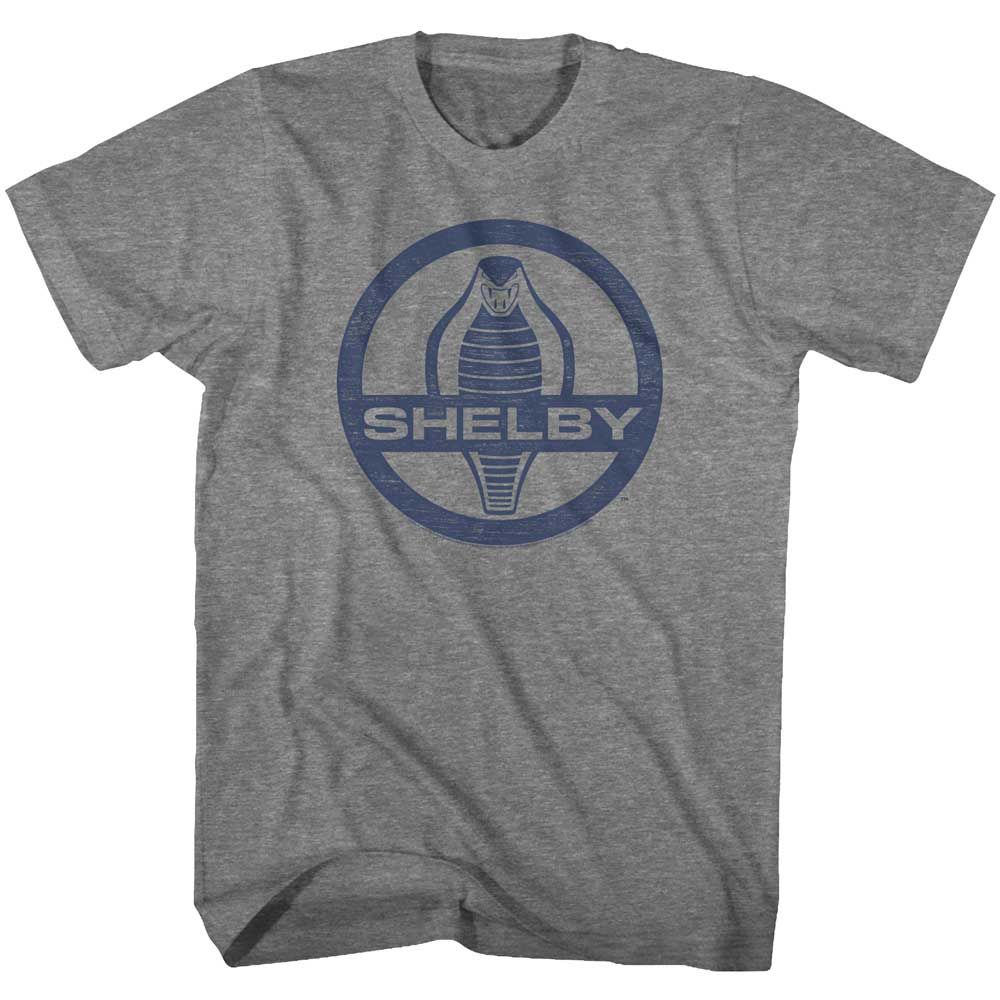 Cobra Snake Logo Carroll Shelby t-shirt in graphite heather