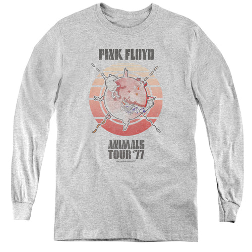 Pink Floyd Animals Tour 77 Youth Long Sleeve T-Shirt