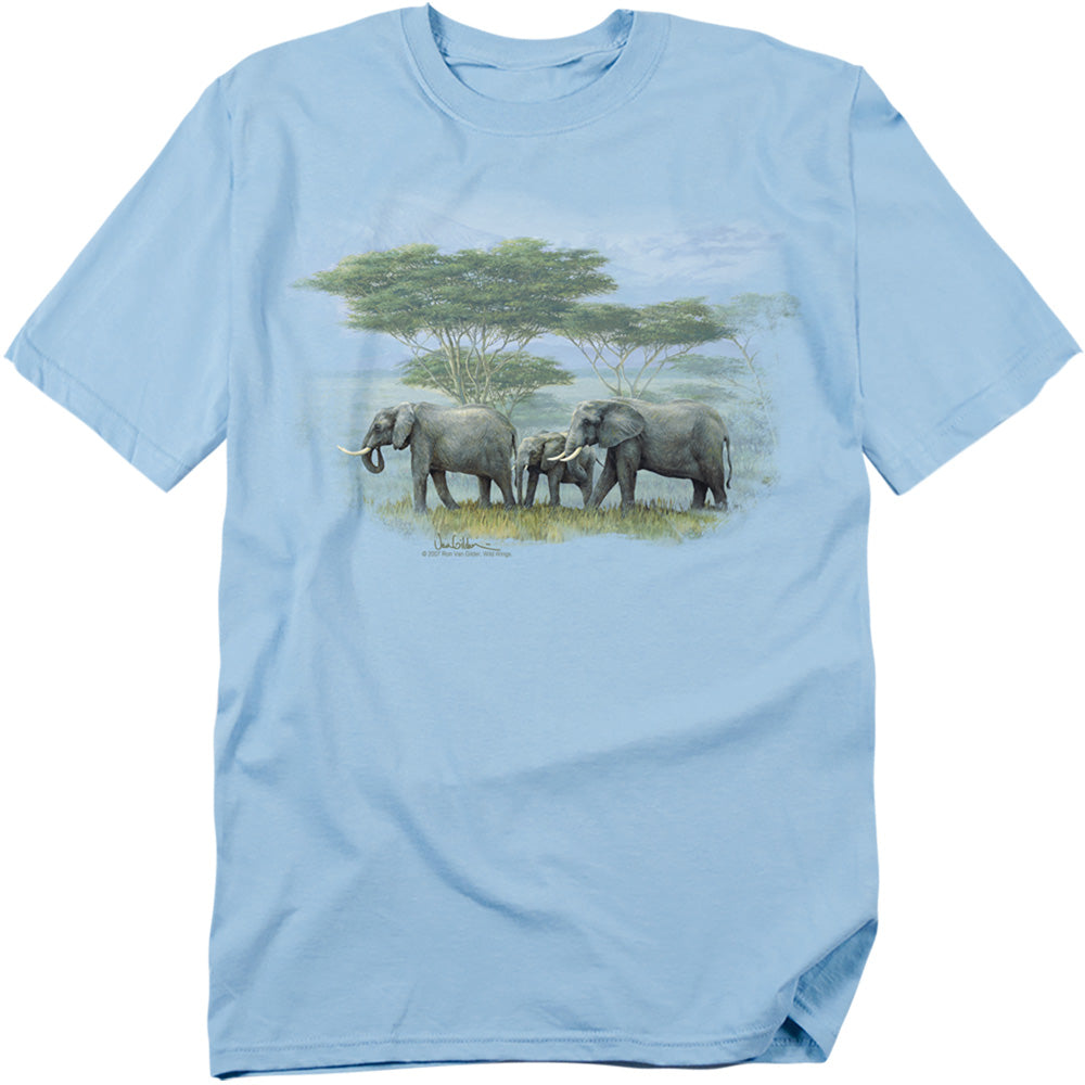 Wild Wings Heart of Africa Elephants T-Shirt