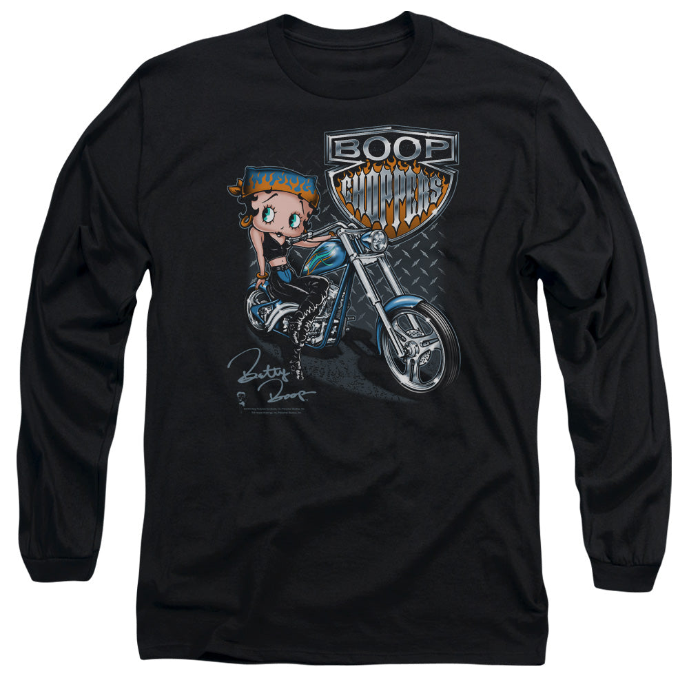 Betty Boop Choppers Long Sleeve T-Shirt