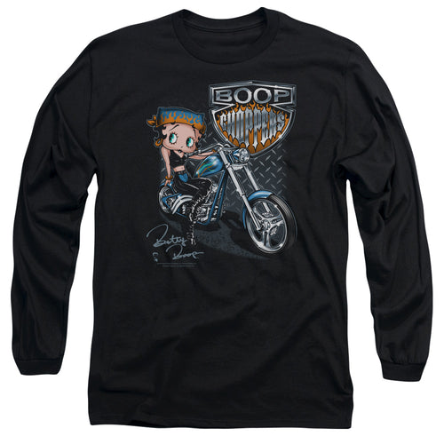 Betty Boop Choppers Long Sleeve T-Shirt