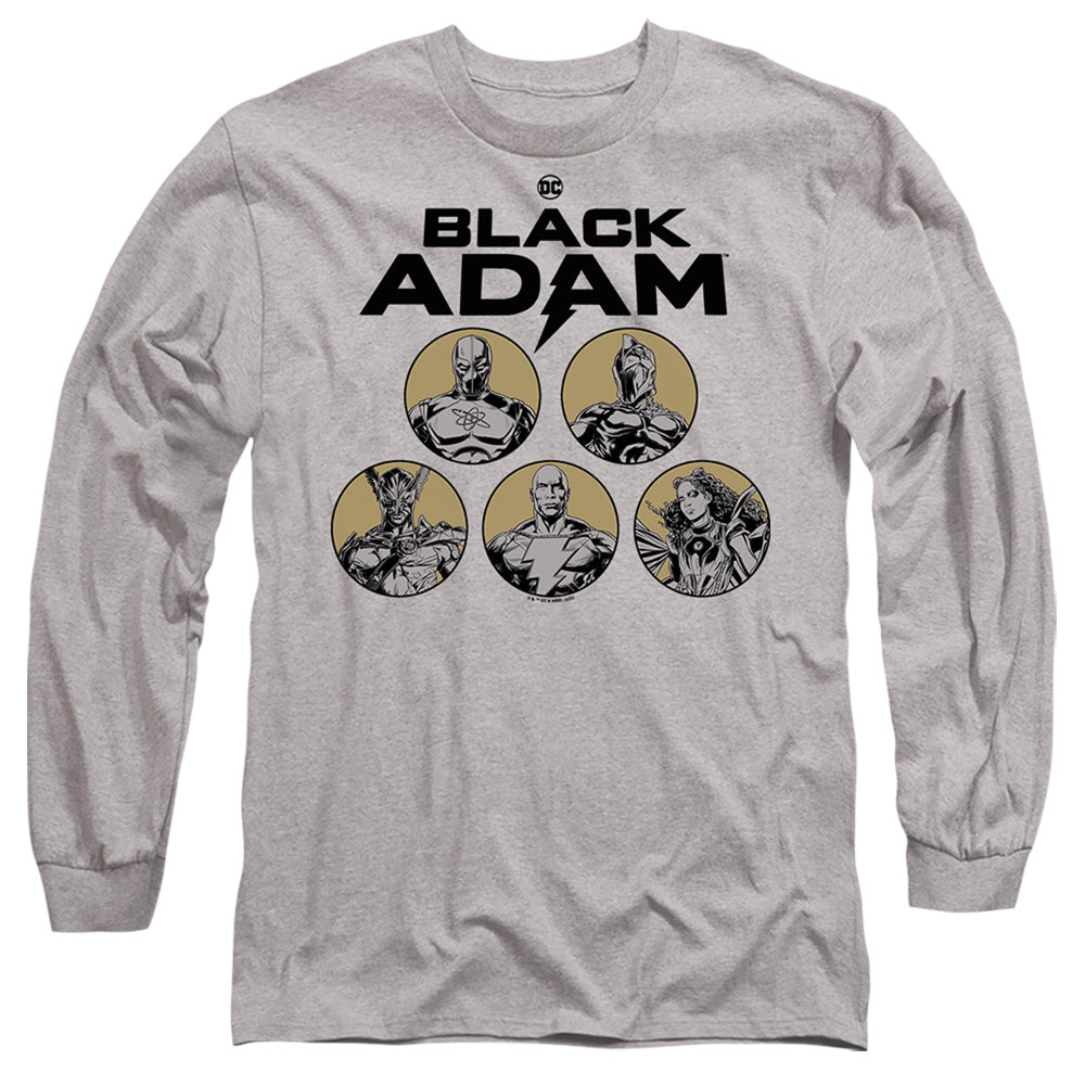 Black Adam Black Adam Contrast Group Long Sleeve T-Shirt