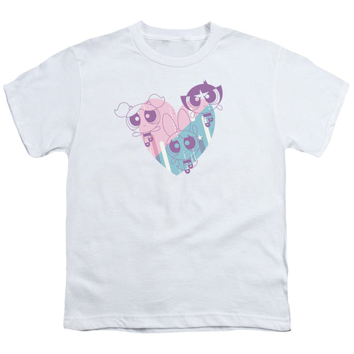 The Powerpuff Girls Pastel Heart Youth/Toddler T-Shirt