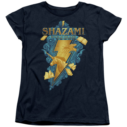 Shazam! Fury of the Gods Big Blue Seal Womens T-Shirt